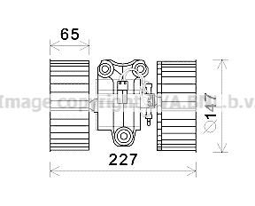 PRASCO elektrovariklis, vidinis pūtiklis BW8470