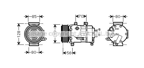 PRASCO kompresorius, oro kondicionierius CNK256