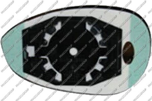 PRASCO veidrodėlio stiklas, išorinis veidrodėlis FT1387523