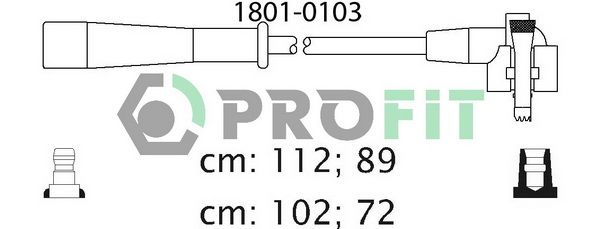 PROFIT Комплект проводов зажигания 1801-0103