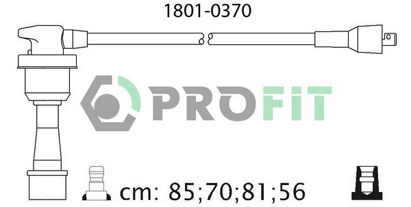 PROFIT Комплект проводов зажигания 1801-0370