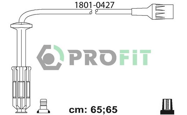 PROFIT uždegimo laido komplektas 1801-0427