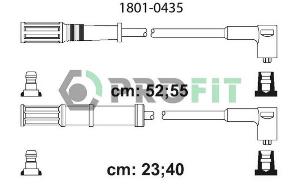 PROFIT Комплект проводов зажигания 1801-0435