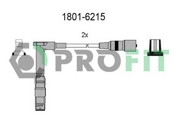 PROFIT uždegimo laido komplektas 1801-6215