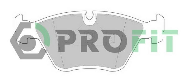 PROFIT Комплект тормозных колодок, дисковый тормоз 5000-0779