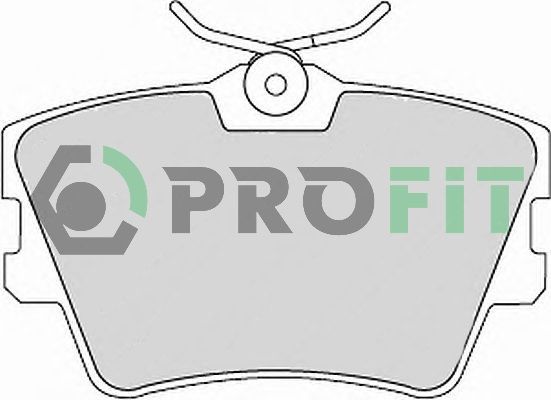 PROFIT Комплект тормозных колодок, дисковый тормоз 5000-1132