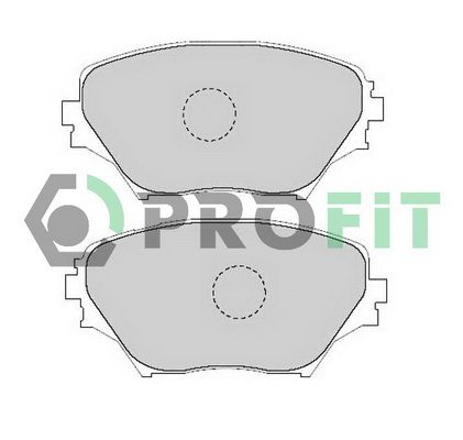 PROFIT Комплект тормозных колодок, дисковый тормоз 5000-1514 C