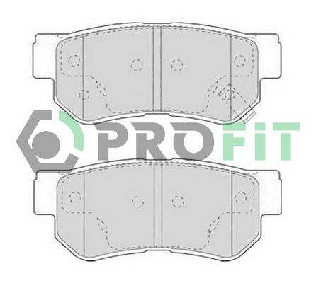 PROFIT Комплект тормозных колодок, дисковый тормоз 5000-1606