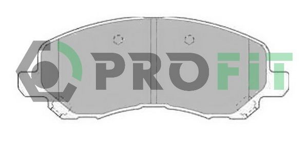 PROFIT Комплект тормозных колодок, дисковый тормоз 5000-1621