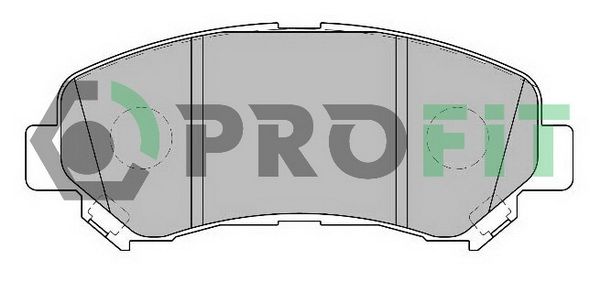PROFIT Комплект тормозных колодок, дисковый тормоз 5000-2011