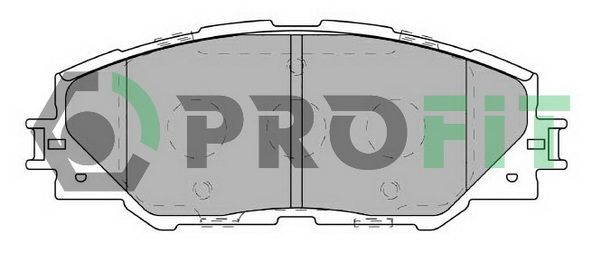 PROFIT Комплект тормозных колодок, дисковый тормоз 5000-4136 C