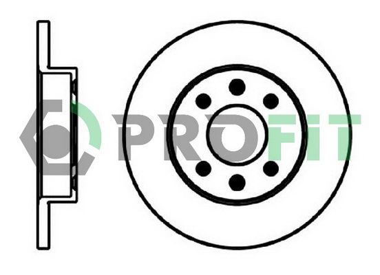 PROFIT Тормозной диск 5010-0055