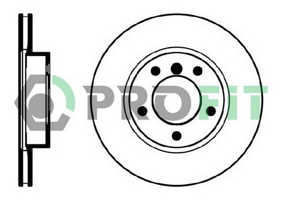 PROFIT Тормозной диск 5010-0258