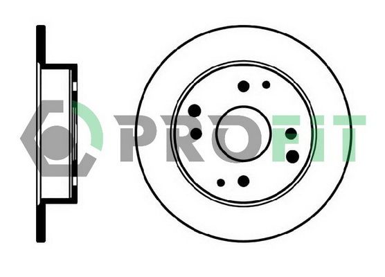 PROFIT Тормозной диск 5010-0565