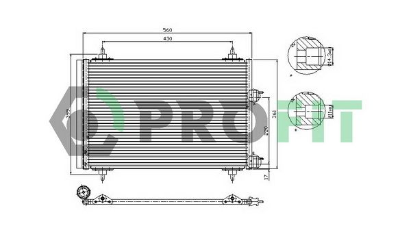 PROFIT kondensatorius, oro kondicionierius PR 1905C1