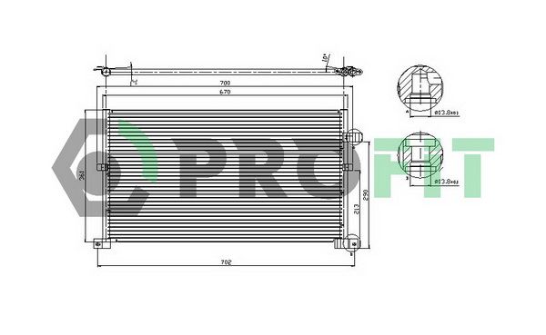 PROFIT kondensatorius, oro kondicionierius PR 2541C1