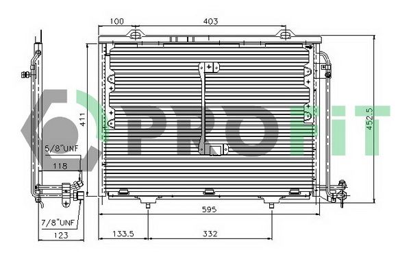 PROFIT kondensatorius, oro kondicionierius PR 3508C1