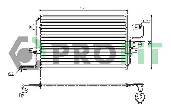 PROFIT kondensatorius, oro kondicionierius PR 9545C1