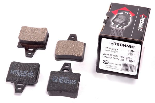PROTECHNIC Комплект тормозных колодок, дисковый тормоз PRP0257