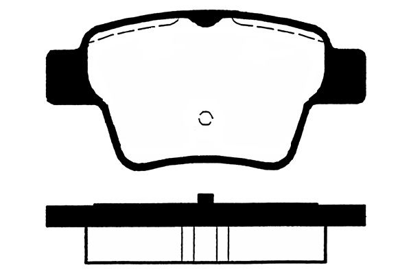 RAICAM Комплект тормозных колодок, дисковый тормоз RA.0841.0