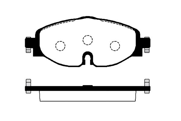 RAICAM Комплект тормозных колодок, дисковый тормоз RA.0993.1