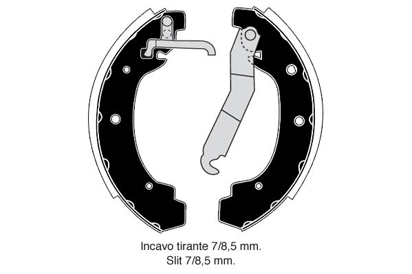 RAICAM stabdžių trinkelių komplektas RA26740