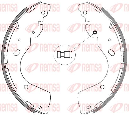 REMSA Тормозные колодки 4246.00