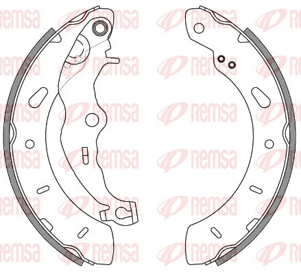 REMSA Тормозные колодки 4256.00