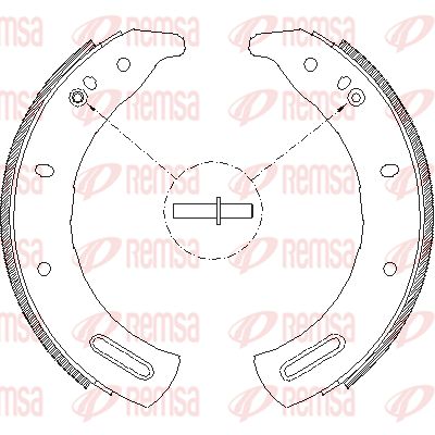 REMSA Тормозные колодки 4285.00