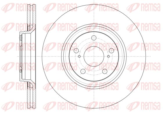 REMSA Тормозной диск 61329.10