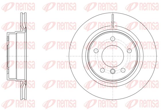 REMSA Тормозной диск 61495.10