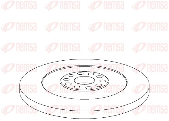 REMSA Тормозной диск NCA1032.10