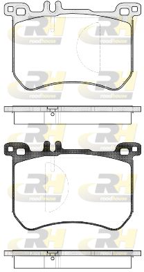 ROADHOUSE Комплект тормозных колодок, дисковый тормоз 21533.00