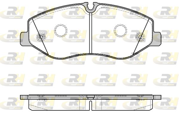 ROADHOUSE Комплект тормозных колодок, дисковый тормоз 21623.00