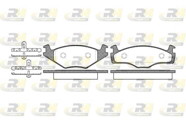 ROADHOUSE Комплект тормозных колодок, дисковый тормоз 2171.05
