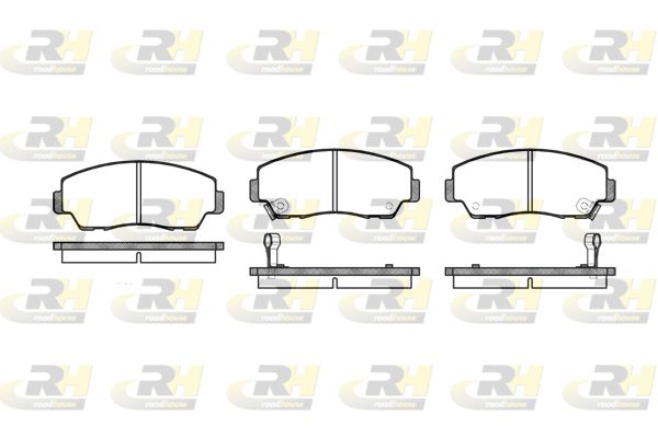 ROADHOUSE Комплект тормозных колодок, дисковый тормоз 2218.02