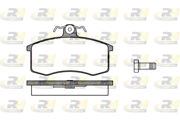 ROADHOUSE Комплект тормозных колодок, дисковый тормоз 2221.00