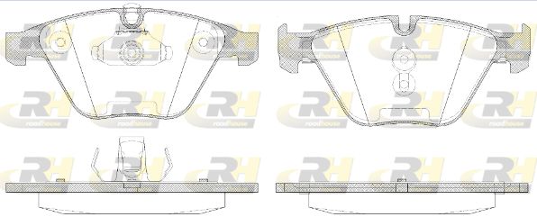 ROADHOUSE Комплект тормозных колодок, дисковый тормоз 2857.50