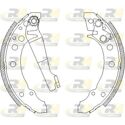 ROADHOUSE Тормозные колодки 4045.00