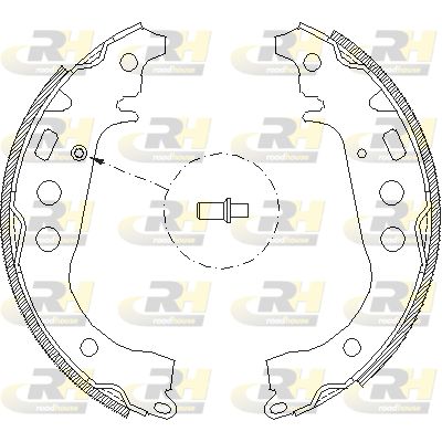 ROADHOUSE Тормозные колодки 4101.00