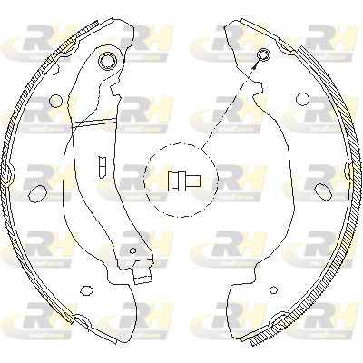 ROADHOUSE Тормозные колодки 4107.00