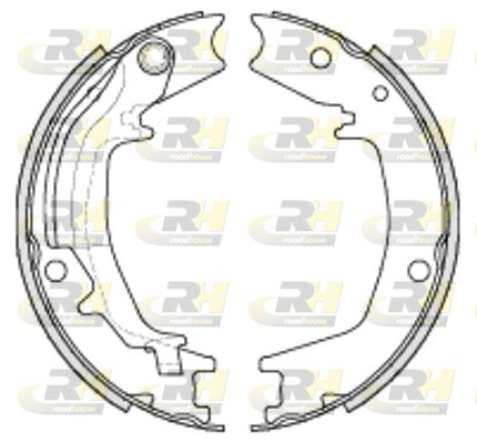 ROADHOUSE Барабанная тормозная колодка, стояночный тормоз 4235.00