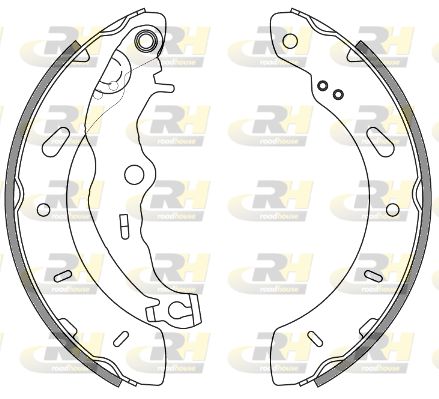 ROADHOUSE Тормозные колодки 4256.00