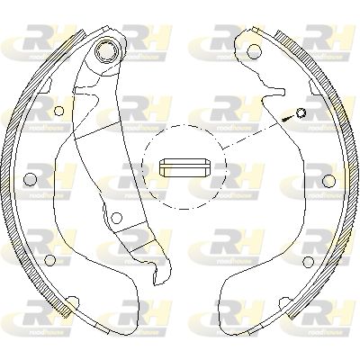 ROADHOUSE Тормозные колодки 4398.00