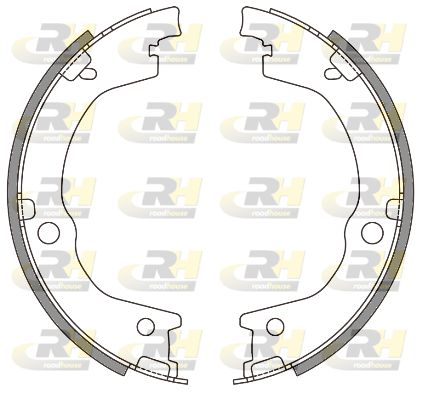 ROADHOUSE Комплект тормозных колодок, стояночная тормозная с 4644.00