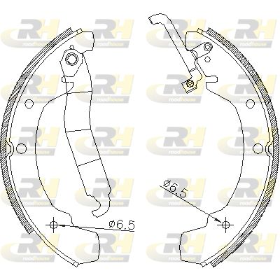 ROADHOUSE Комплект тормозных колодок 4688.00