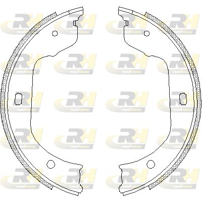 ROADHOUSE Барабанная тормозная колодка, стояночный тормоз 4740.00