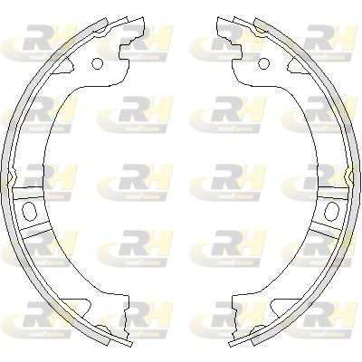 ROADHOUSE Барабанная тормозная колодка, стояночный тормоз 4744.00