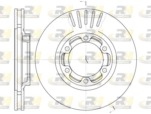 ROADHOUSE Тормозной диск 61083.10