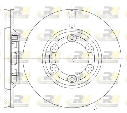ROADHOUSE Тормозной диск 61163.10